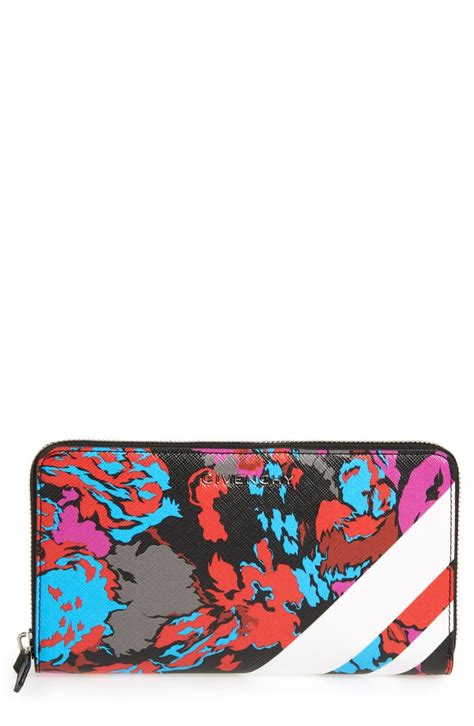 givenchy wallet floral zip|Women's Designer Wallets .